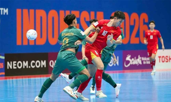 Tuyển futsal Việt Nam thua Indonesia, dừng bước ở tứ kết giải châu Á